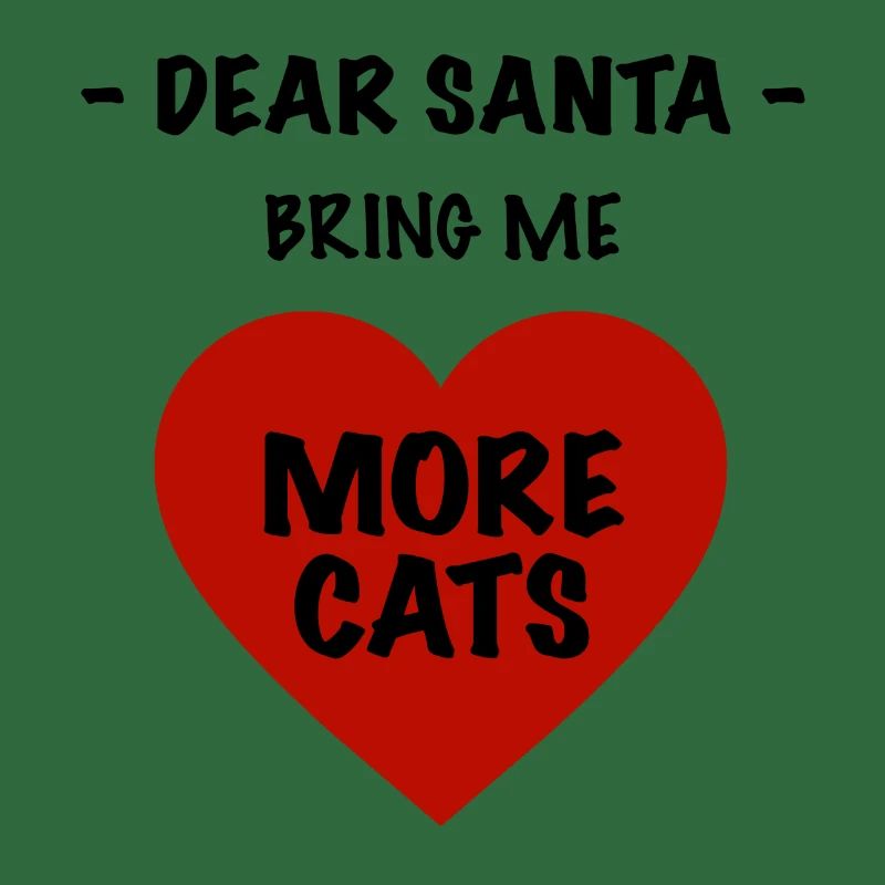 Weihnachtsdesign Katze