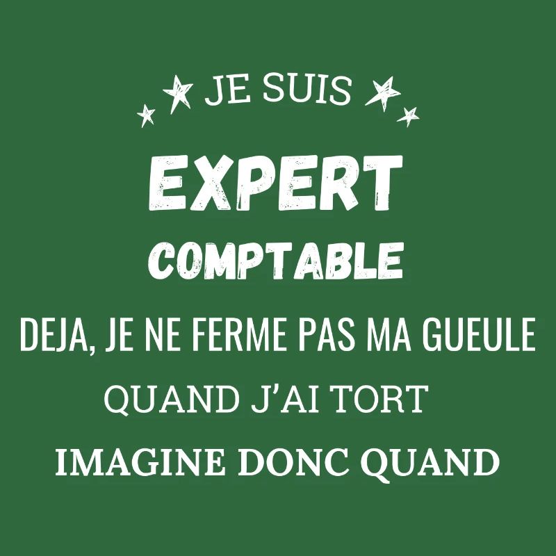 Je suis expert comptable