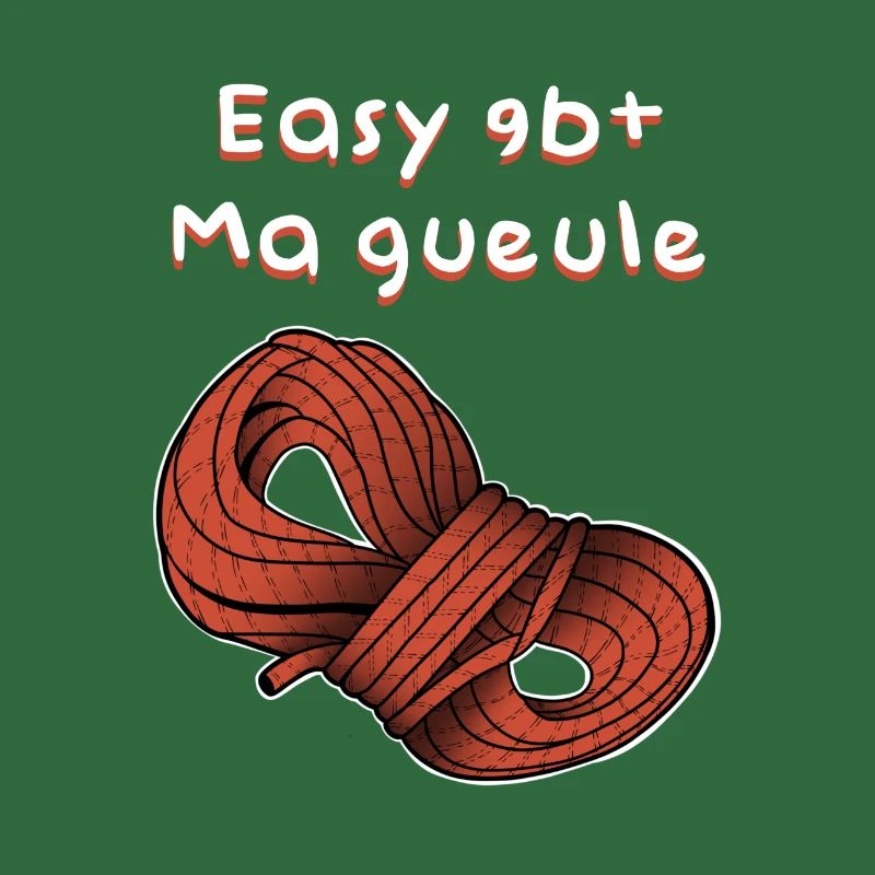 Grimpeur & grimpeuse easy 9b+ ma gueule !