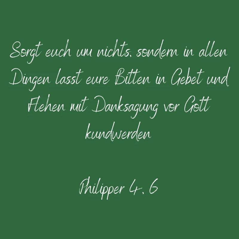 Bibelvers - Philipper 4,6
