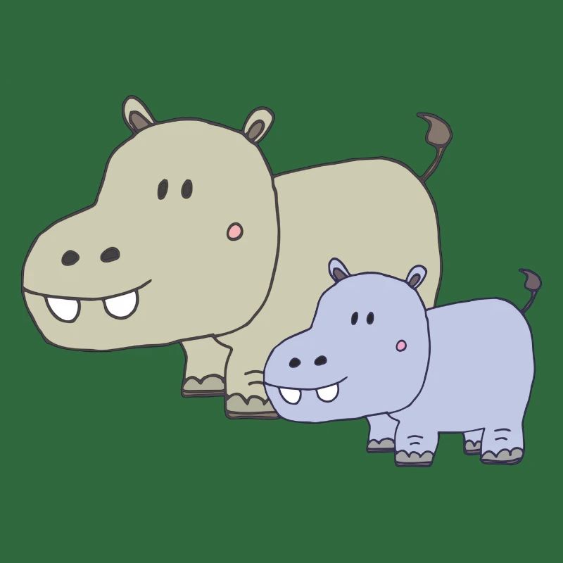nilpferd vater und sohn
