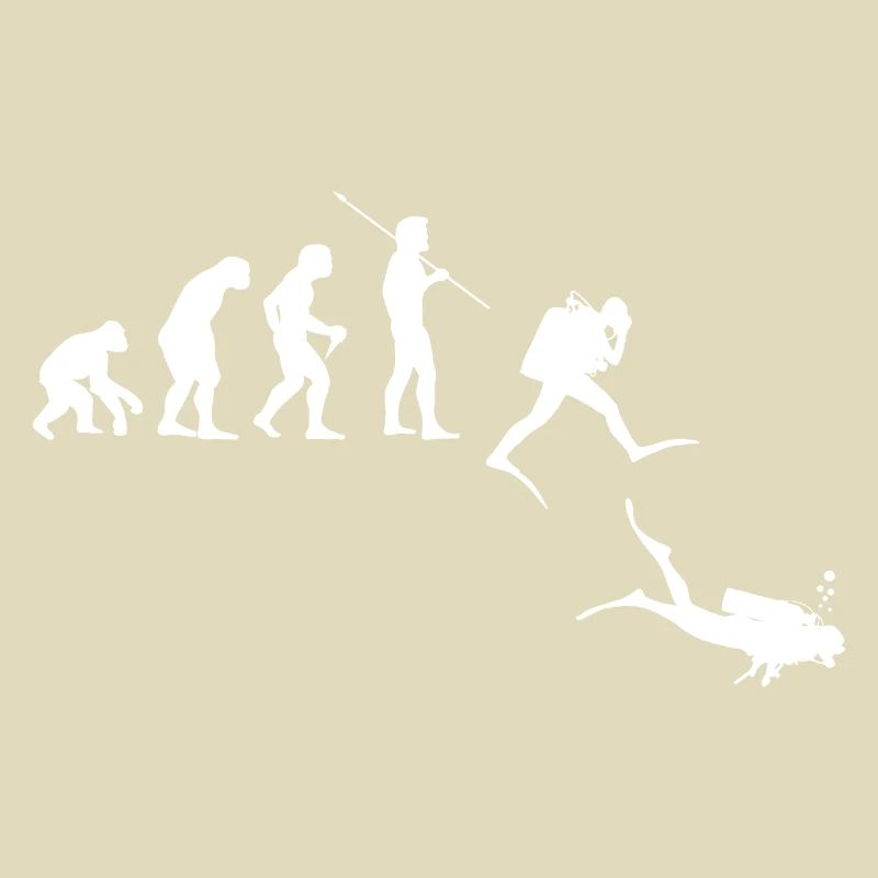 Evolution Graphic Diver Diving Scuba Diver Apnoe S