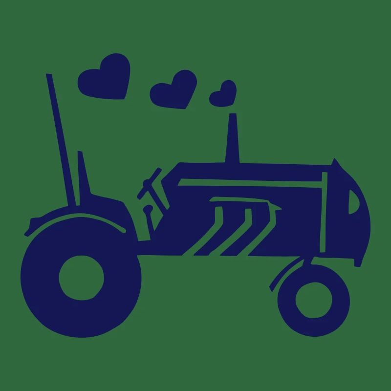 Traktor, Schlepper, Herzen