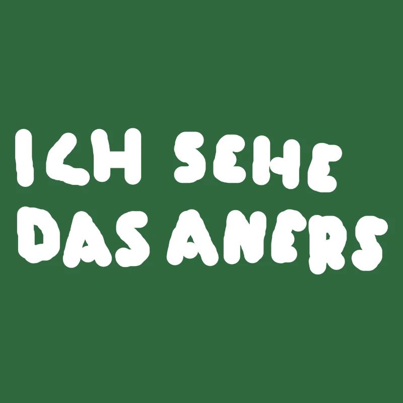 Ich sehe das anders