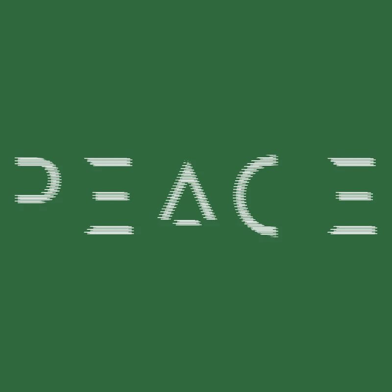 Peace for all - white
