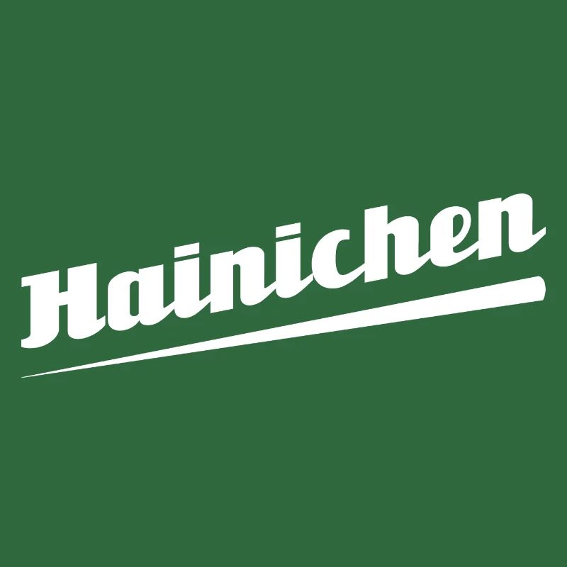 Hainichen - Conception de texte avec des noms de villes