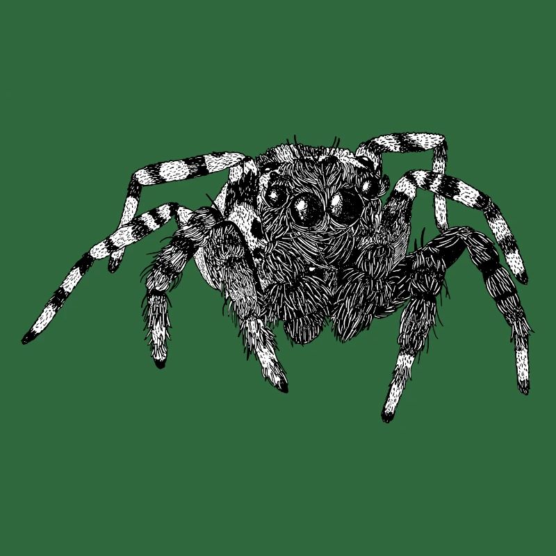 Jumping Spider Cute Spider Phidippus Arachnide