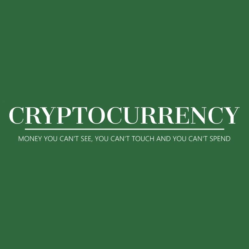 Cryptocurrency Description Money white #2