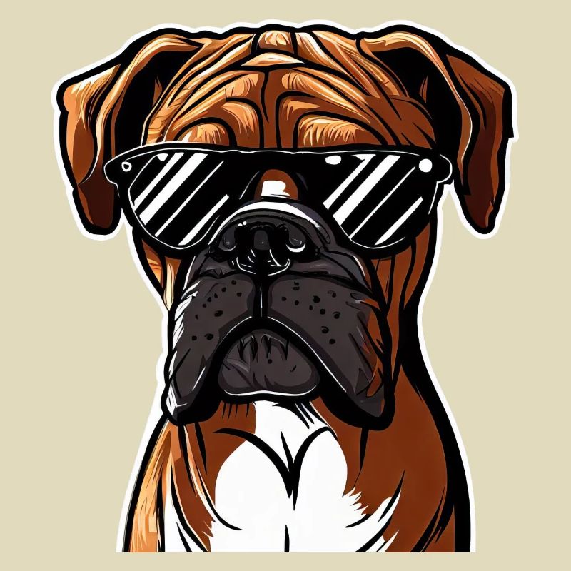 Chiot boxer mignon