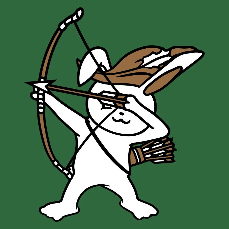 Rabbit Archer Medieval Arrow Bow Shooting