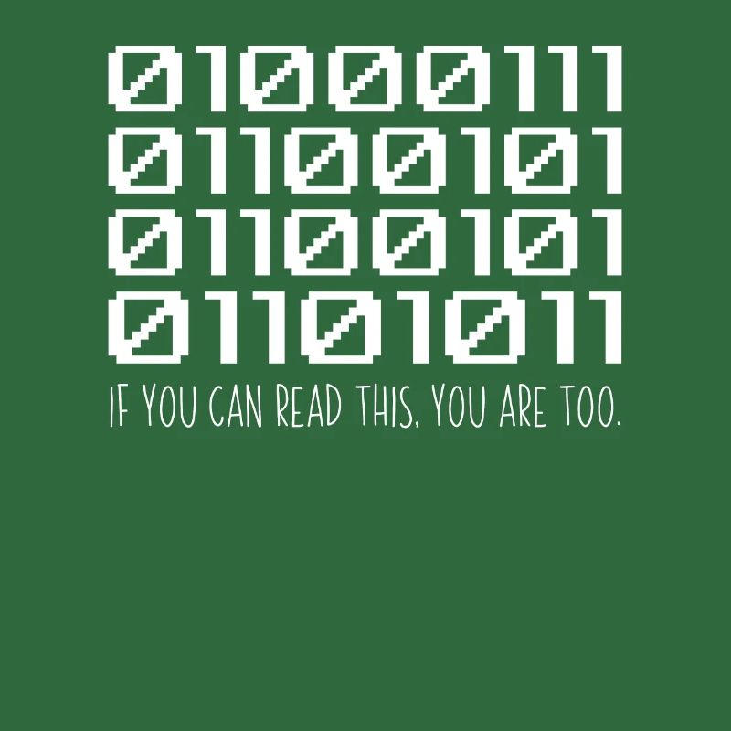 Cool Computer Binary Code Programmeur Développeur