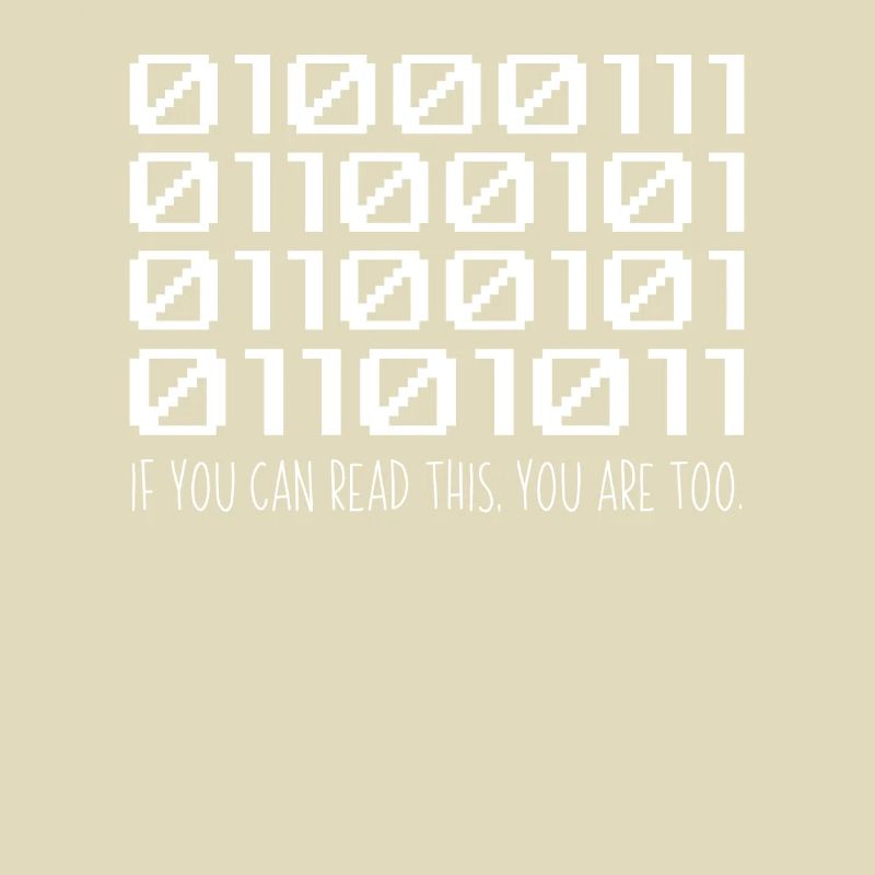 Cool Computer Binary Code Programmeur Développeur