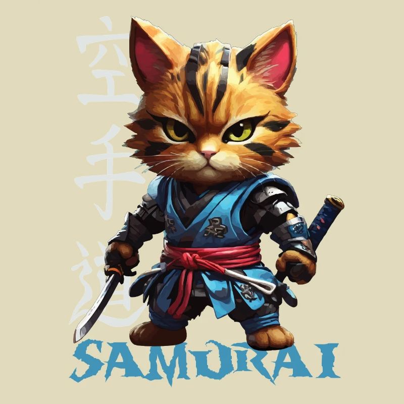 Samurai Cat