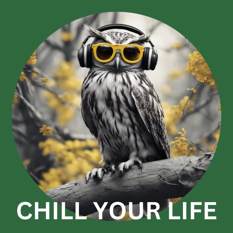 Coole Eule chillt