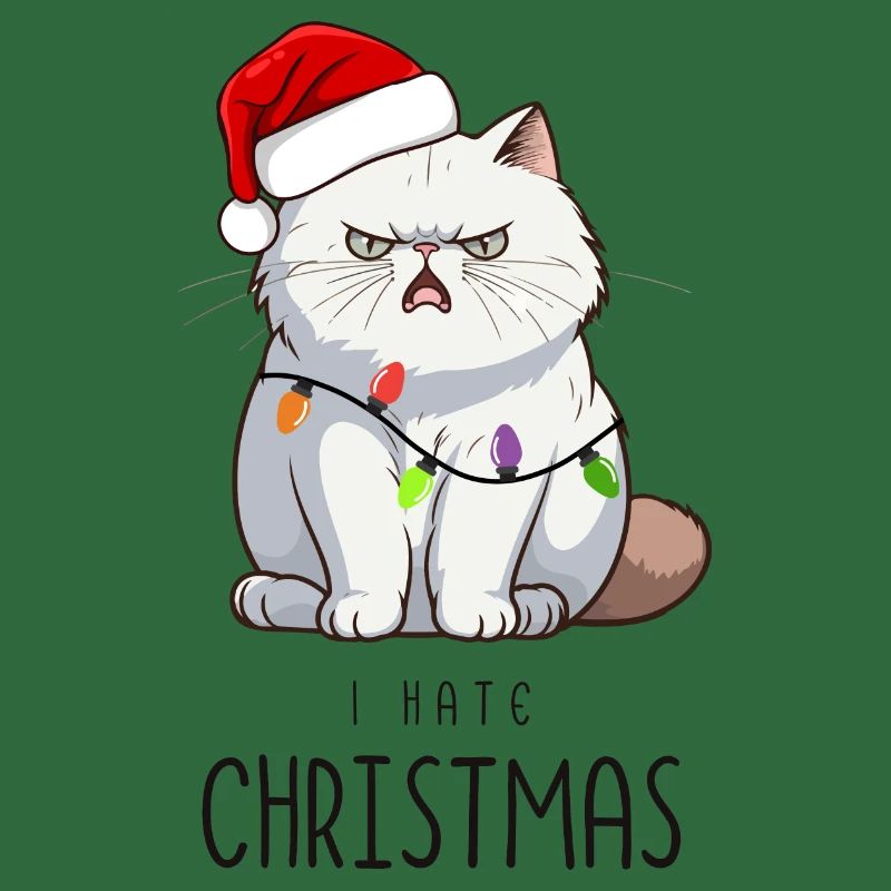 Hate Christmas Kitty