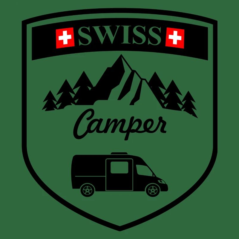 Schweizer Wohnmobil schwarz