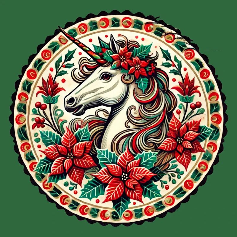 Weihnachten Einhorn
