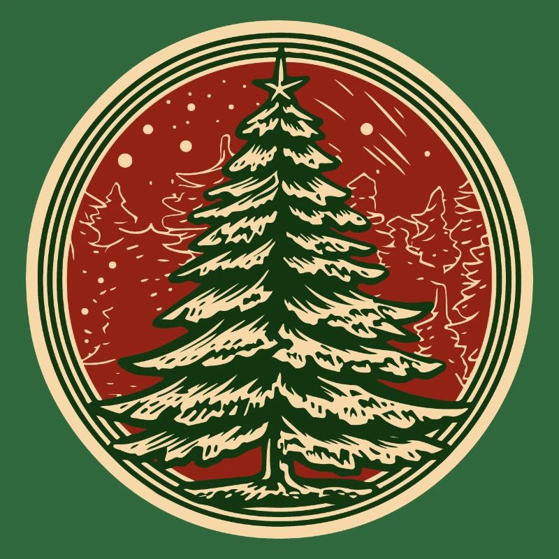 Festlicher Weihnachtsbaum