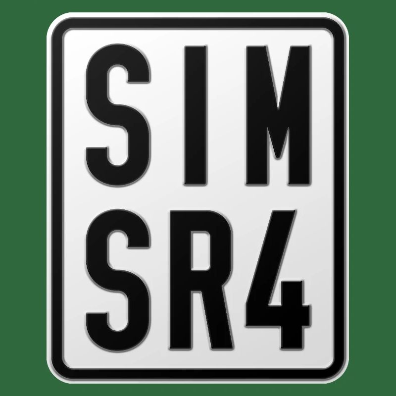 Simson SR4 Moped Kennzeichen