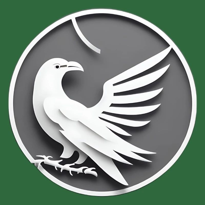 Corbeau blanc