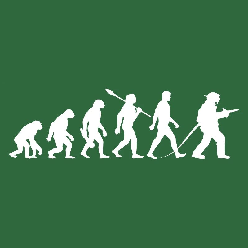 Evolution - Feuerwehr - Feuerwehrmann