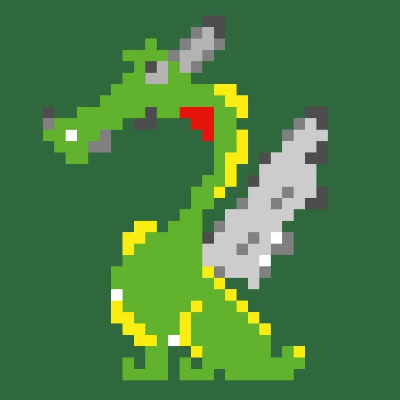 Pixel Drache, Game Design