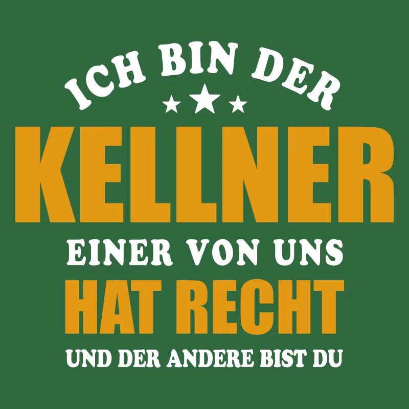 Ich bin der Kellner - einer von uns hat Recht
