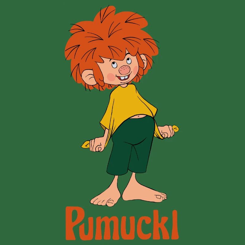 Pumuckl With Cheeky Pose And Mischievous Smile