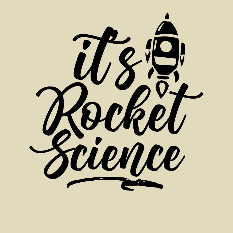 Rocket Science Rocket Scientist Saying