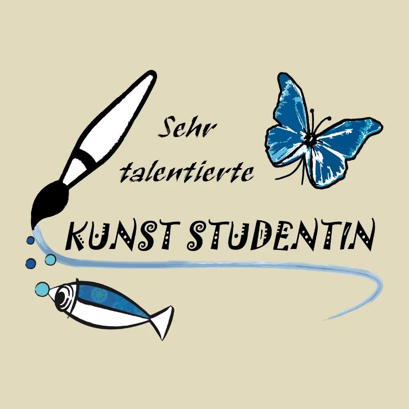 Sehr talentierte Kunst Studentin