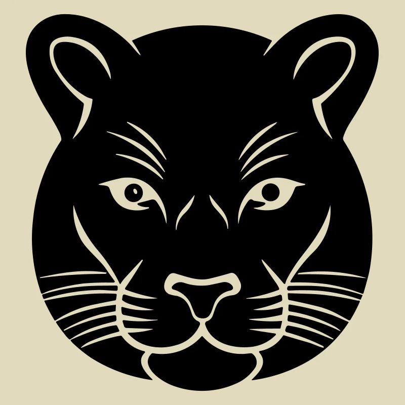 Kopf des Panthers