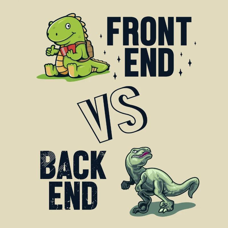 Développeur Frontend vs. Backend Codeur