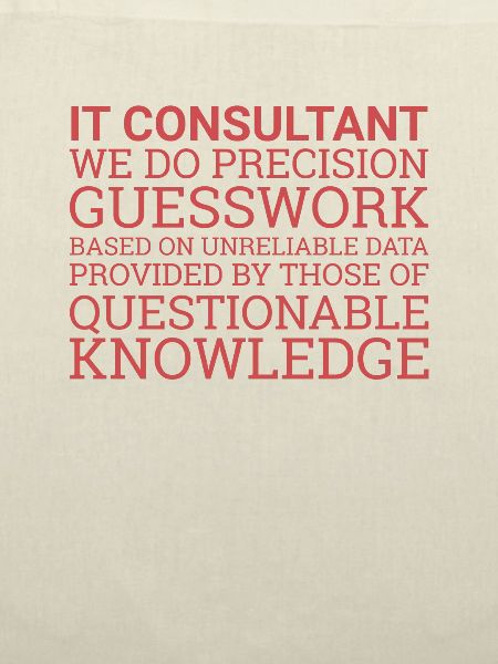 "IT-Consultant Guesswork | IT-Consultant"