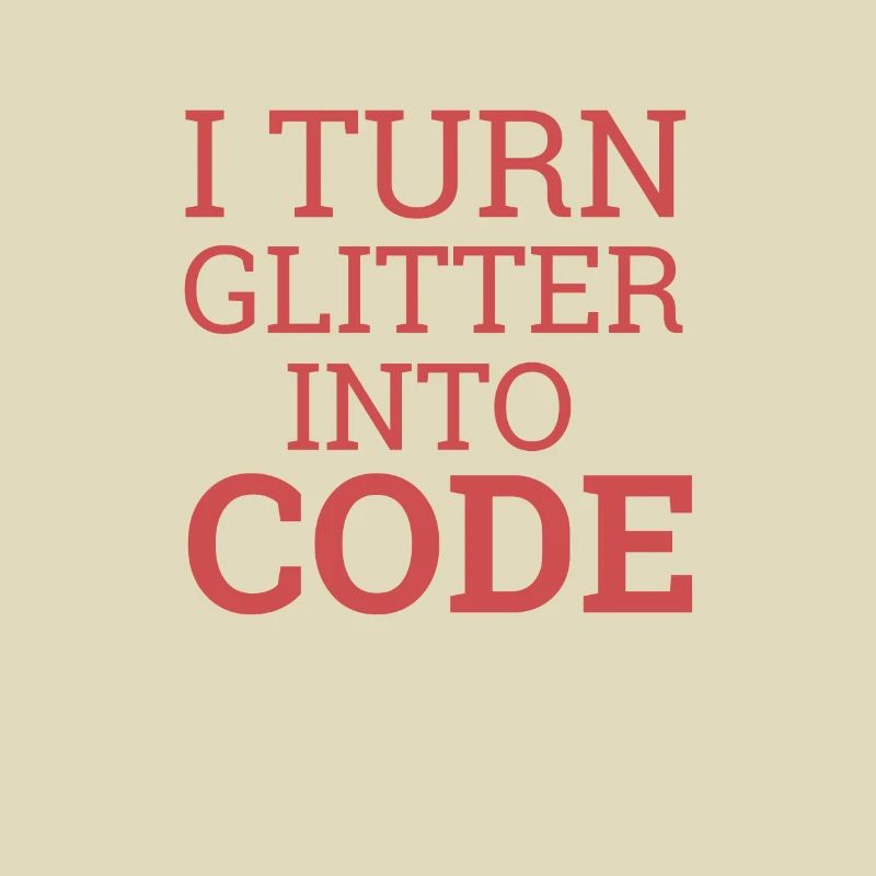 "Glitter Code | Programmierer"