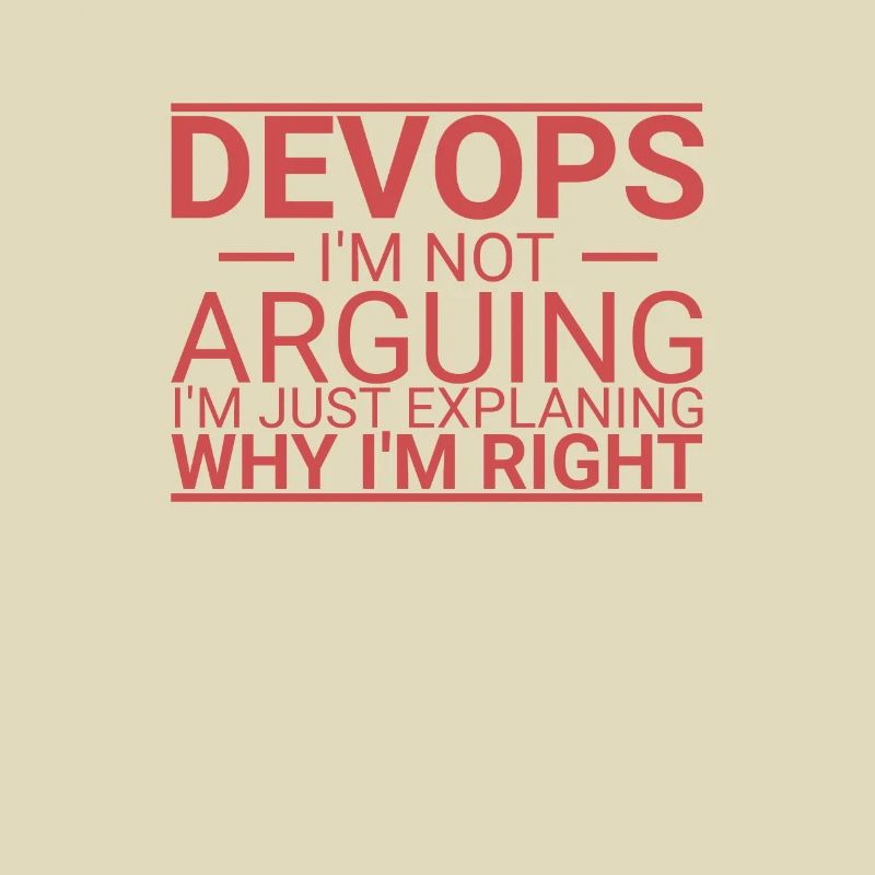 "DevOps Arguing | Softwareentwicklung"