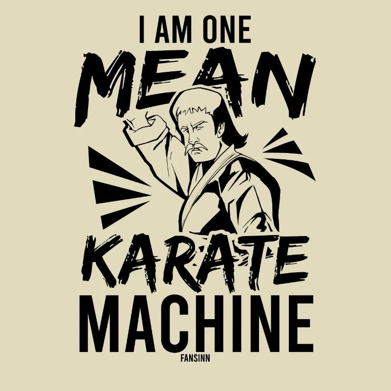 cooler Karate Spruch als Geschenk