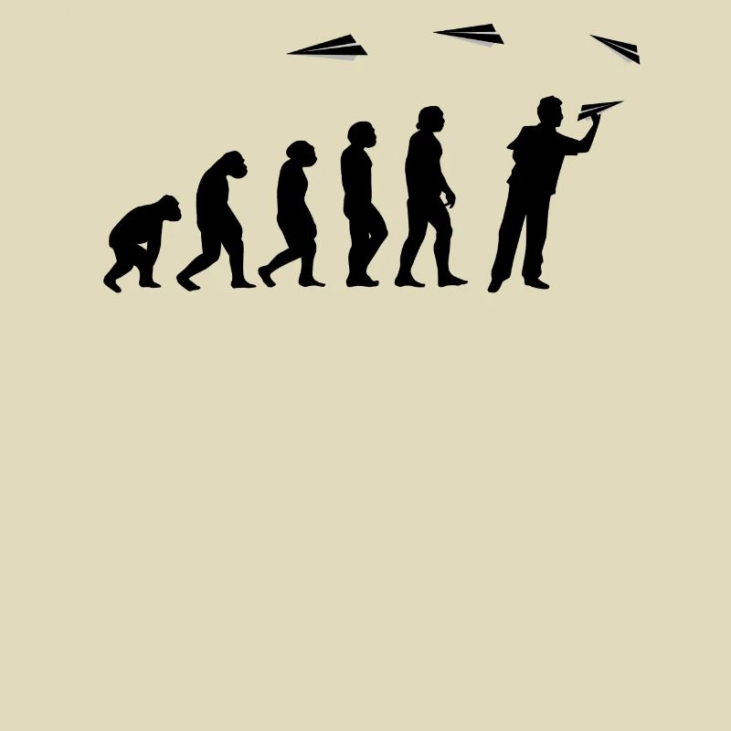 Papier Pilote d’avion Math Teacher Evolution