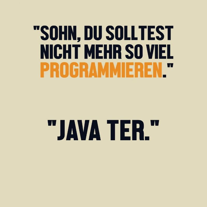 Sohn Programmieren Ja Vater Developer Coder