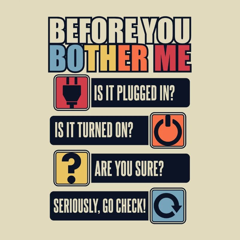 Before You Bother Me Computer Scientist Admin