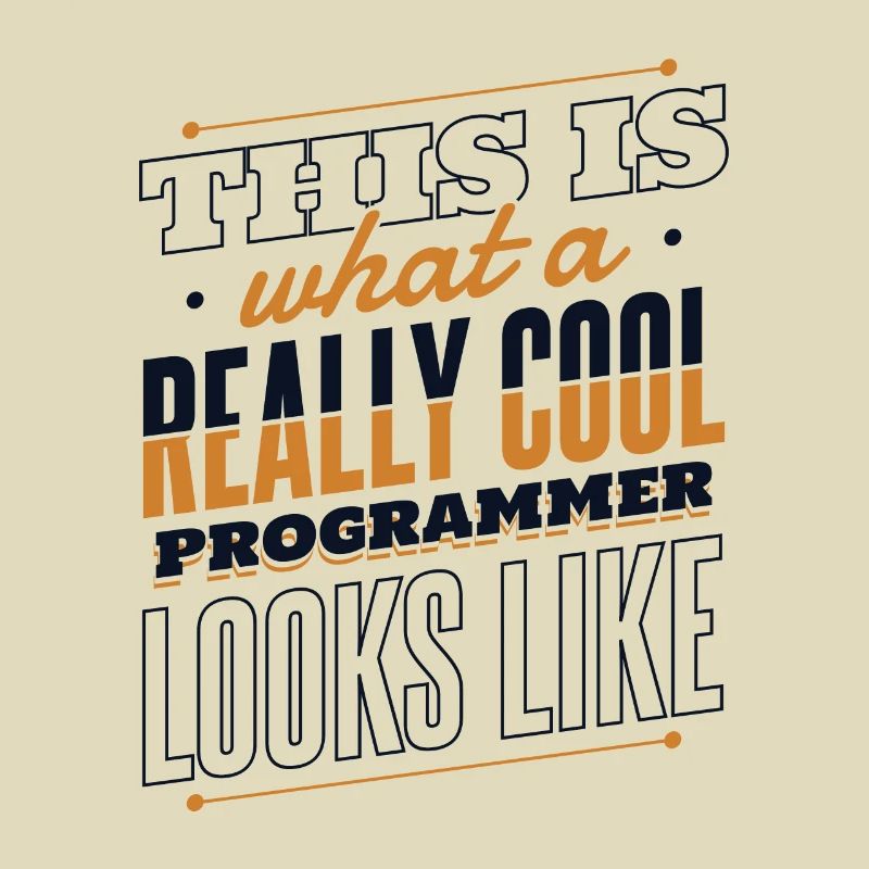 What A Really Cool Programmer Looks Like Coder