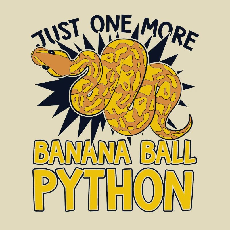 Just One More Schlange Python Banana Ball Python