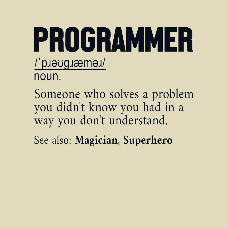 Programmer Definition Softwareentwickler Coder