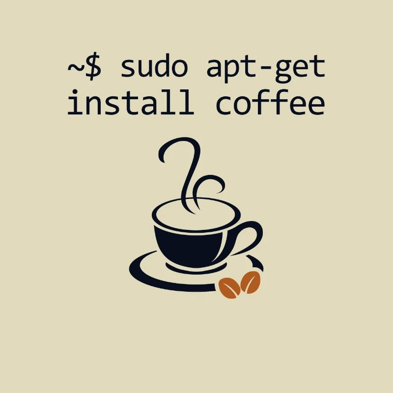 Sudo Install Coffee Informatiker Admin