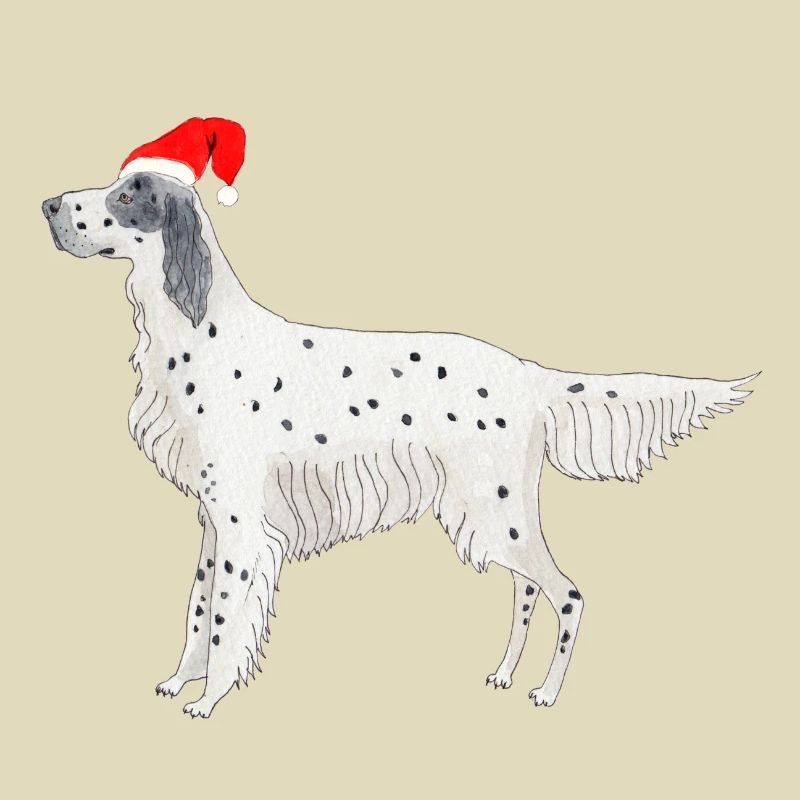 Setter anglais Fundogs Noël