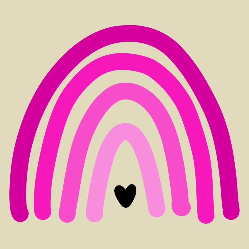 Pinker Regenbogen