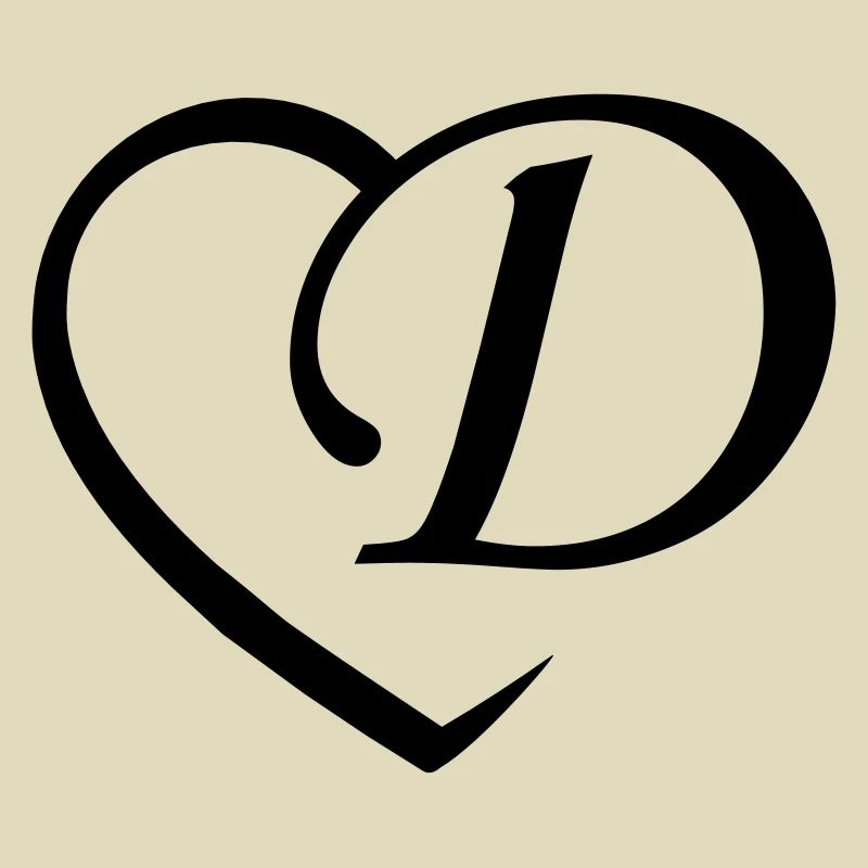 Liebe Buchstabe D