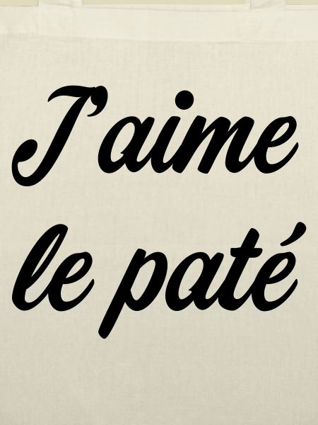 Ich liebe den Paté