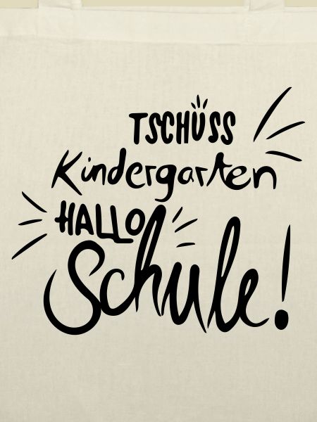 Tschüss kindergarten