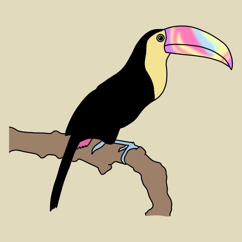 Tukan Tie Dye Version