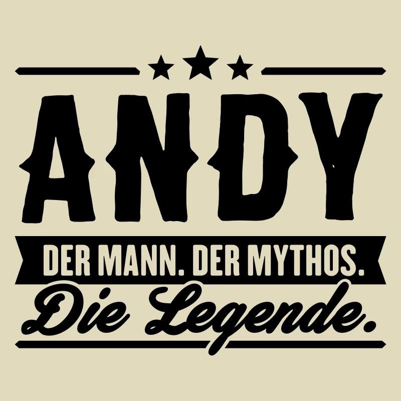 Mann Mythos Legende Andy